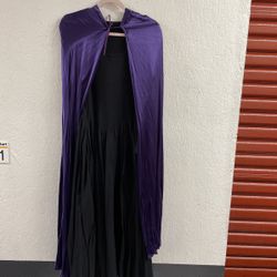 Black Dress Cape 