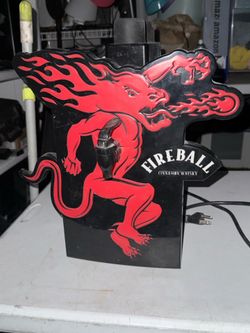 Fireball bartender machine