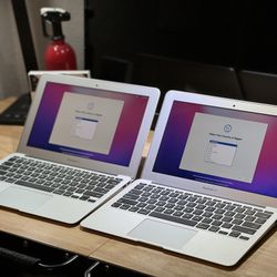 Two Apple MacBook Airs 128GB With Brand New Chargers