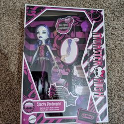 Monster High Spectra Vondergeist Boo-riginal Creeproduction Doll New Sealed