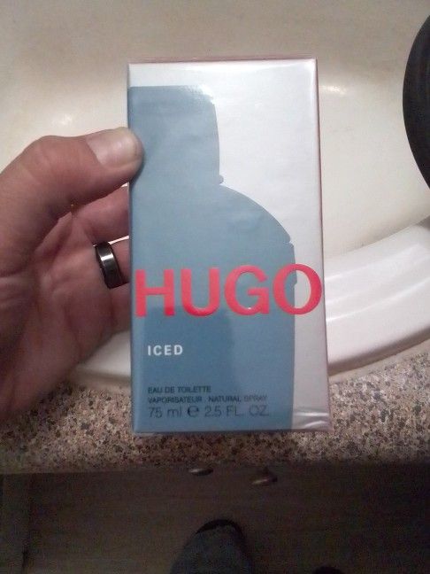 Hugo Iced.Brand New Big 2.5oz Bottle 40$