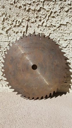 Vintage Craftsman 7 3/4" Framing Circular Saw Blade w 5/8" Arbor.