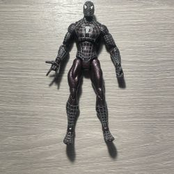 Black spider man 2000’s action figure 