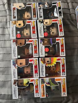 10 each Funko pop pick up south San Francisco