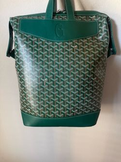 goyard backpack green