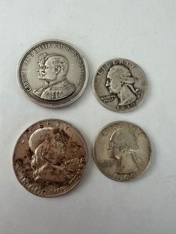 4 silver coins