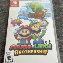 brand new sealed nintendo switch mario & luigi brothership 