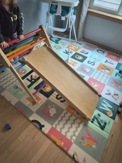 Climbing structure indoor