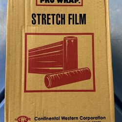 4 Rolls Industrial Stretch Wrap Film 15” x 1500 ft (Pallet Wrap)