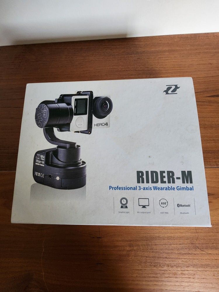 Rider- M  Professional 3 Axis Wearable Gimbal