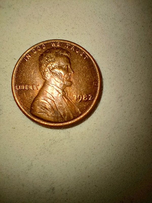 1982 Rare Penny Unmarked Mint $200 obo