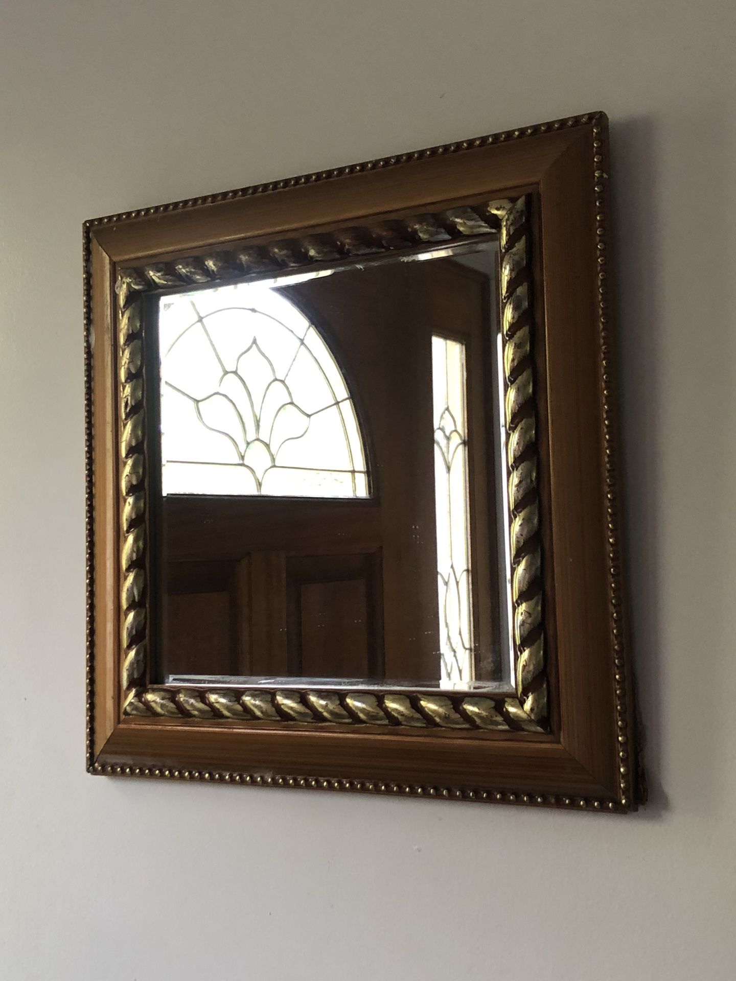 Pretty Decorative Gold Mirror