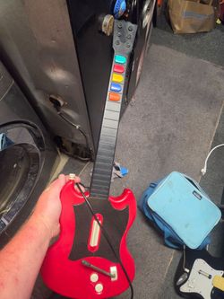 Guitar  hero Playstation and wii