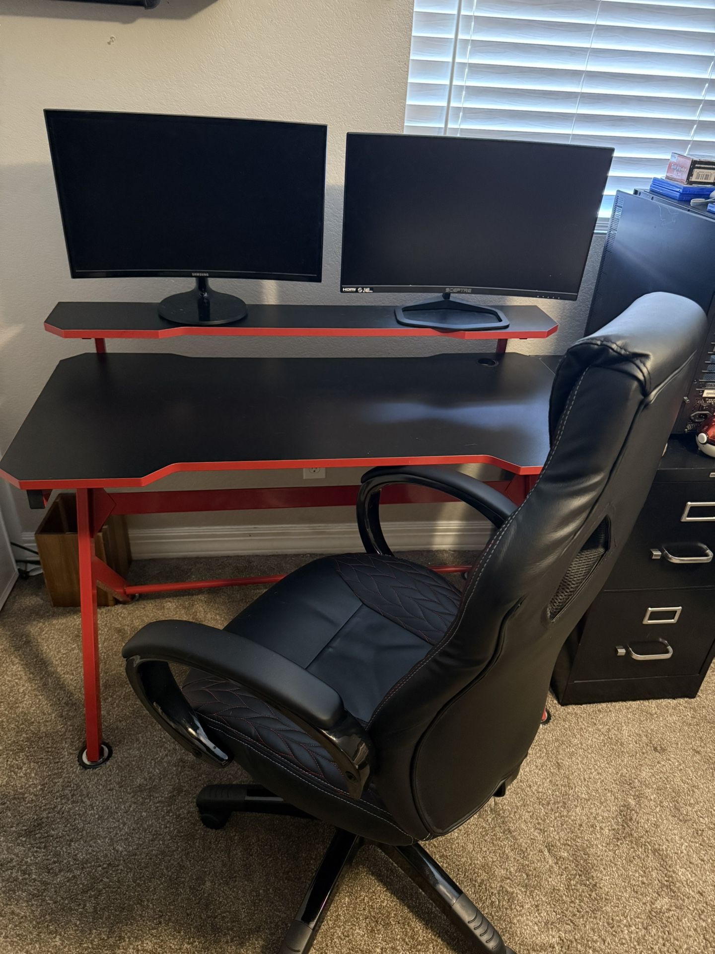 Gaming Office Desk With Chair