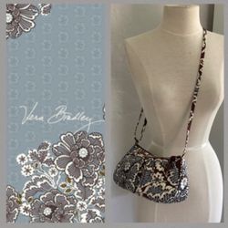 Vera Bradley ‘Slate Blooms’ Frannie bag