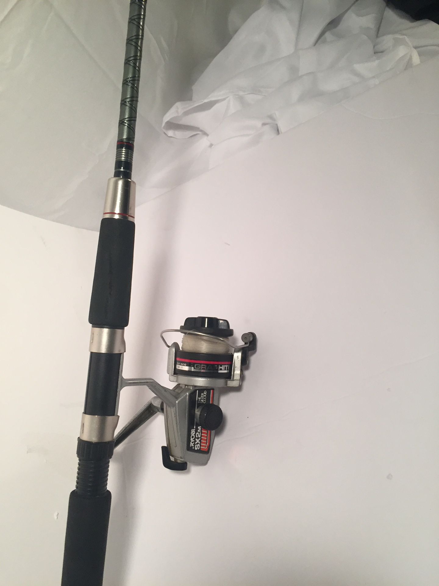 Master Grey Series 2 piece Fishing Rod and Reel 6.5’