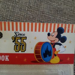 Vintage Disneyland Ticket Book And Memo Pad Since '55