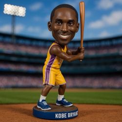 Kobe Bryant Dodgers Lakers Bobble head