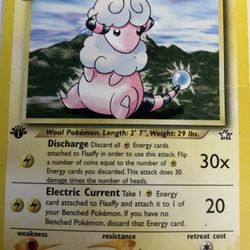Flaaffy Pokemon Trading Card 1995
