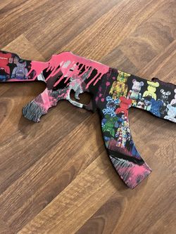 Custom Art Machine Gun 