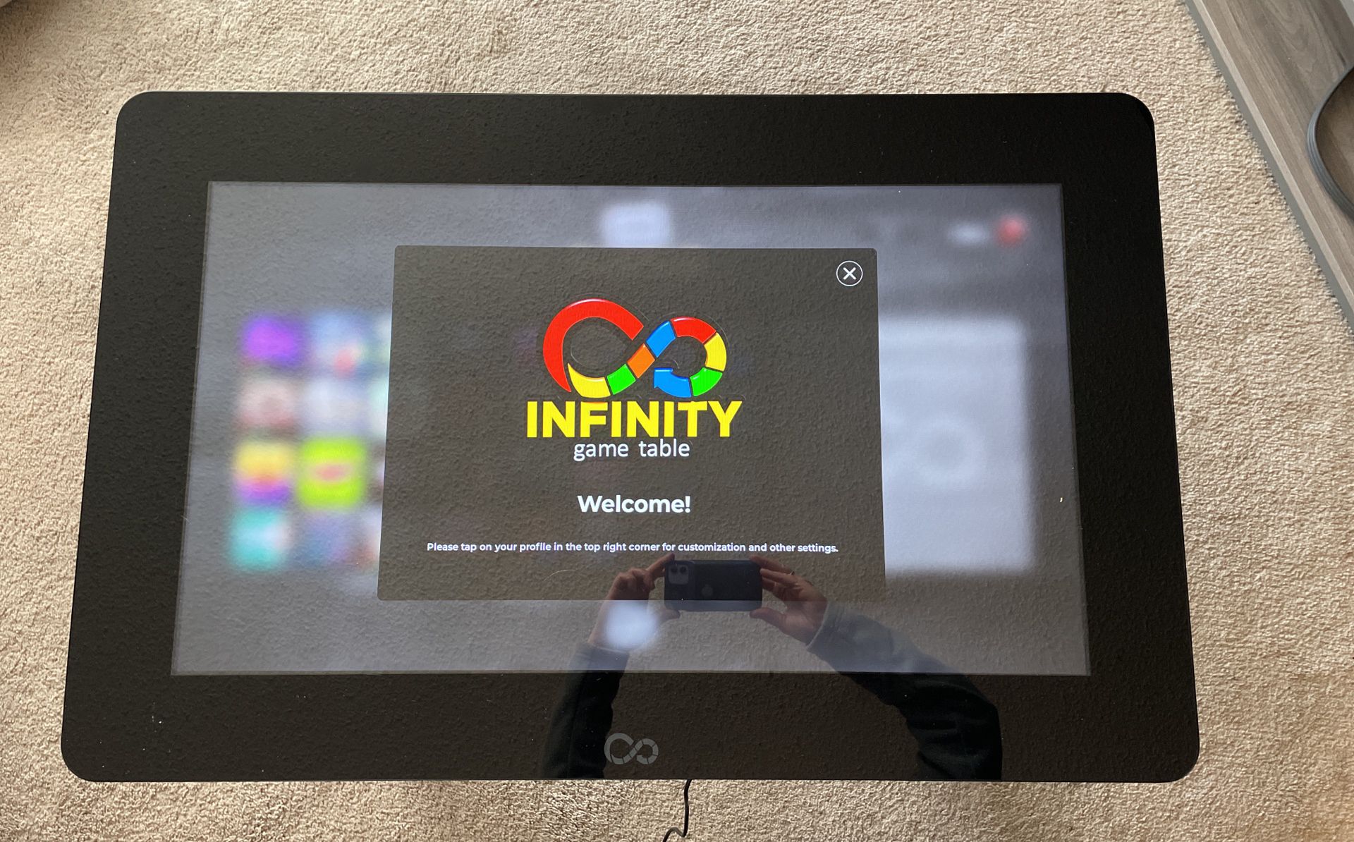 32” Infinity Game Table 1Up Arcade