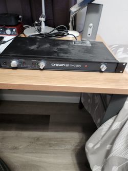 Crown D-75A Rack Mount Amp