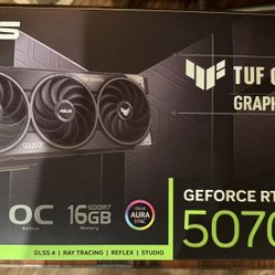 Asus TUF-RTX5070TI-O16G-GAMING Perfect Condition