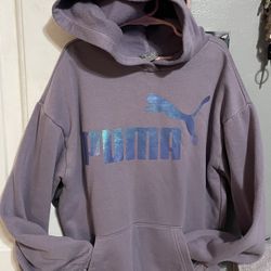 Purple Puma Sweater Medium 7-8