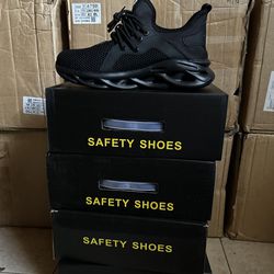 Durable Safety Shoes Size 8.5