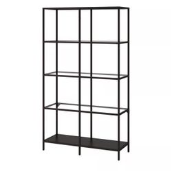 Assembled IKEA shelf