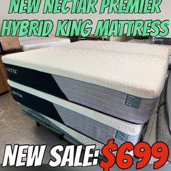NEW NECTAR PREMIER HYBRID KING MATTRESS