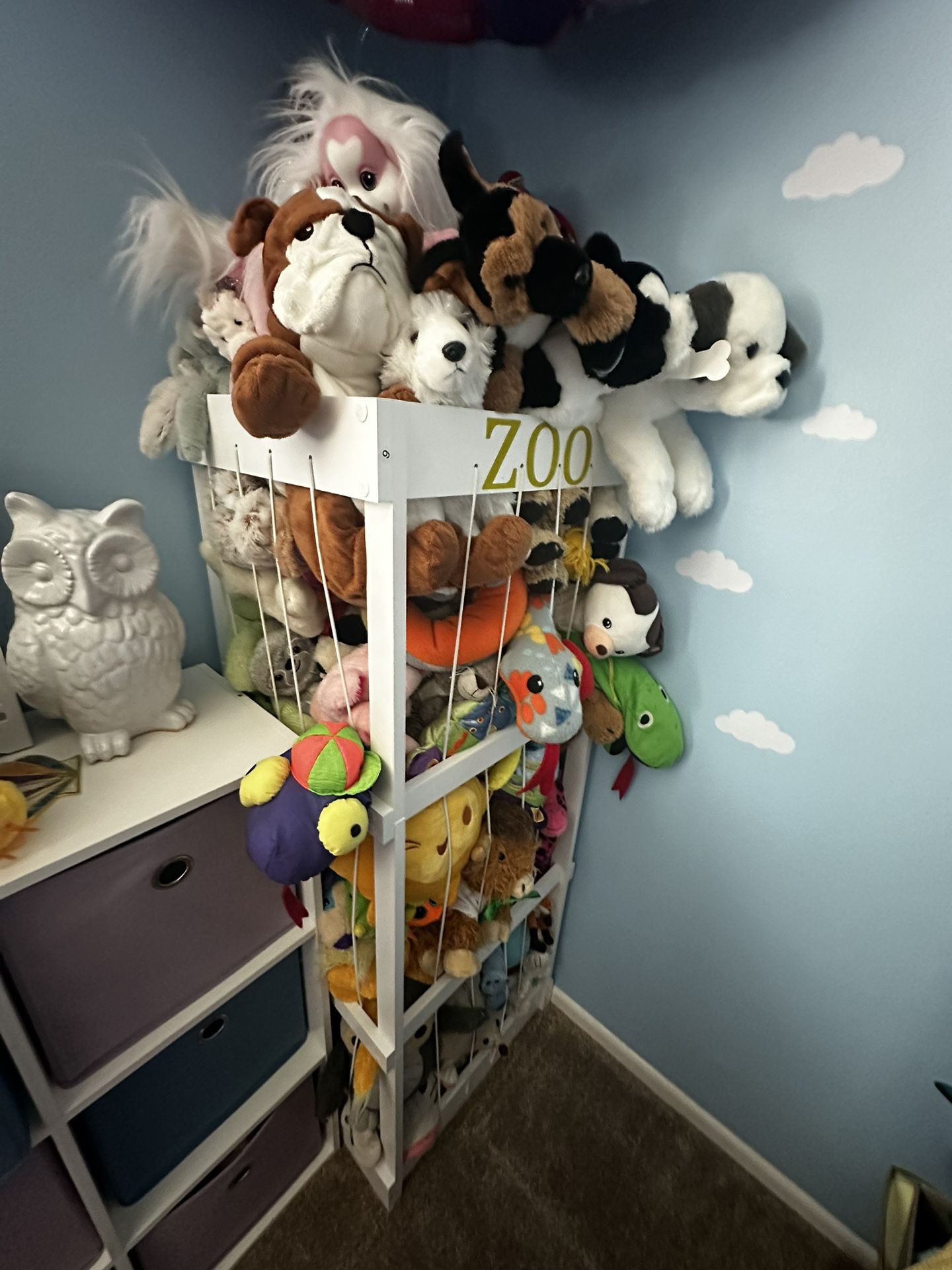 Zoo Stuffed Animal Storage
