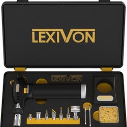 Butane Torch Multi-Function Kit | Premium Self-Igniting Soldering Station LX-771