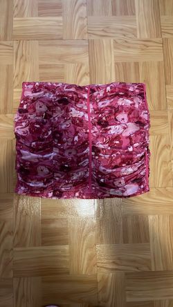 Pink skirt