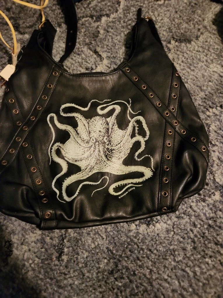 Black Gothic Like Purse