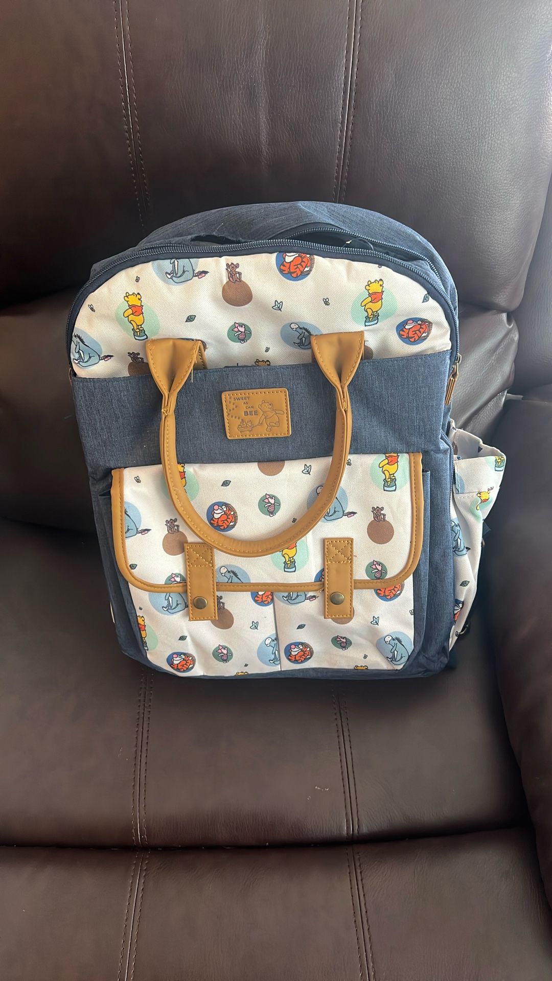 Winnie The Pooh Diaper Bag / Backpack