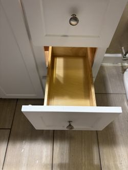 White Bathroom Vanity