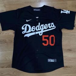 Dodgers Mookie Betts Black Jersey New With Tags 