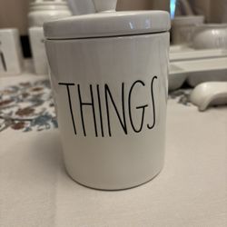 Rae Dunn Things Canister