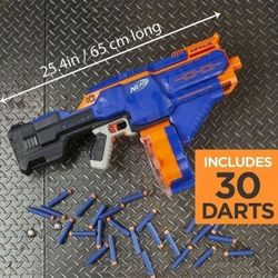 Nerf N-Strike Elite Infinus Electronic Kids Toy Blaster with 30 Darts