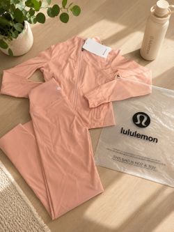 Pink Lululemon Set (Size 4)