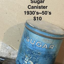 Vintage Sugar Cannister