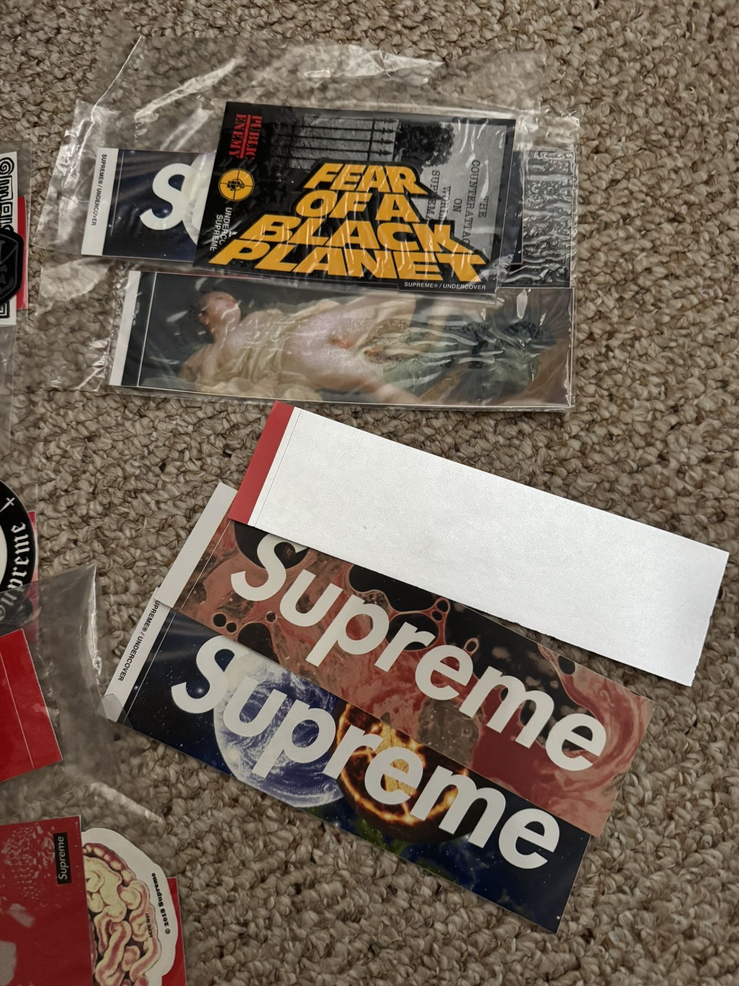Supreme Sticker Accessories Pack