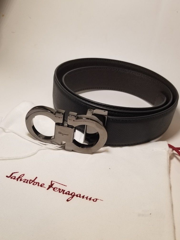 Salvatore Ferragamo Black Belt Authentic