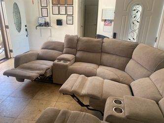 Wrap around sectional sofa