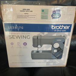 Brother LX3817G 17-Stitch Sewing Machine - Grey, Brand New