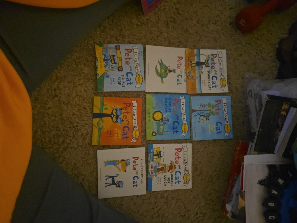 Pete The Cat Book Lot