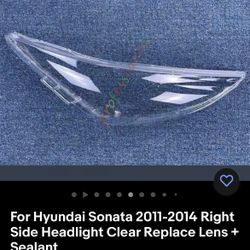 Hyundai Right side Headlight LENS