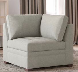 Thomasville Tisdale Corner Chair, Beige