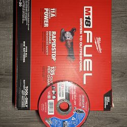 Milwaukee M18 Fuel 4-1/2 Grinder